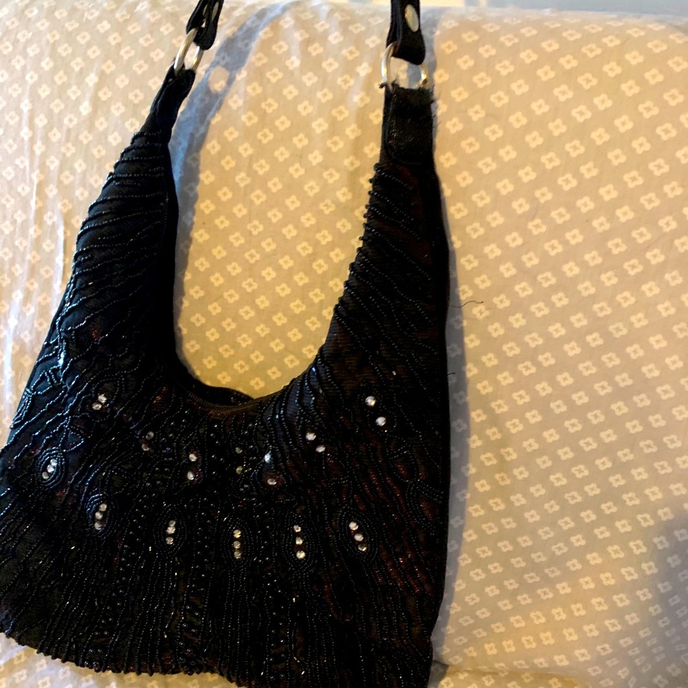 Black cocktail purse